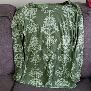 Massini Womens Large Long Sleeve Blouse